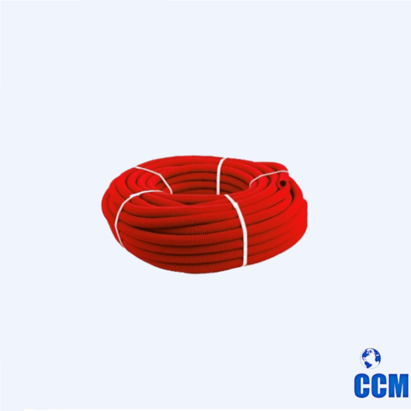 Кожух гофр для МП трубы д.26 (д40) красный SK40040к