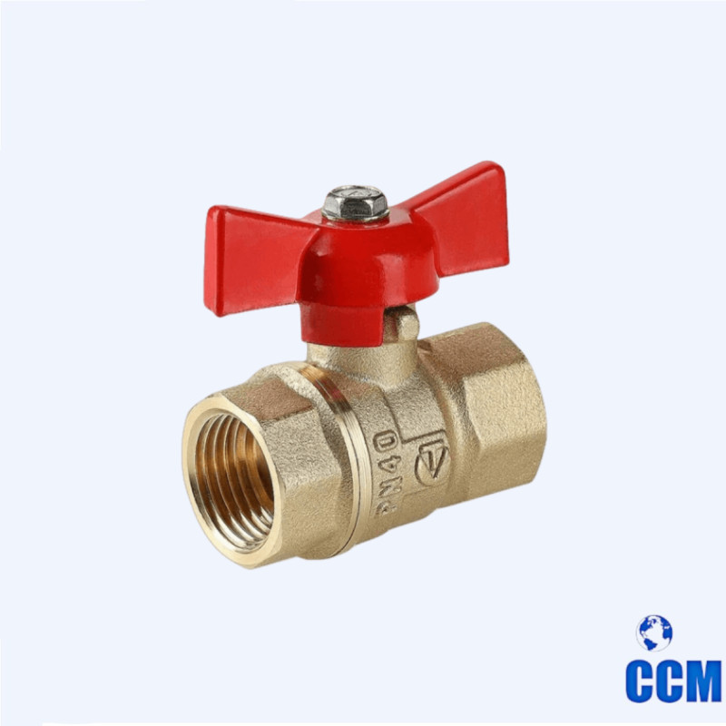 Кран шаровый СТАНДАРТ вн/вн 3/4 (Ду20) б. (PN40) VT.122.GN.05