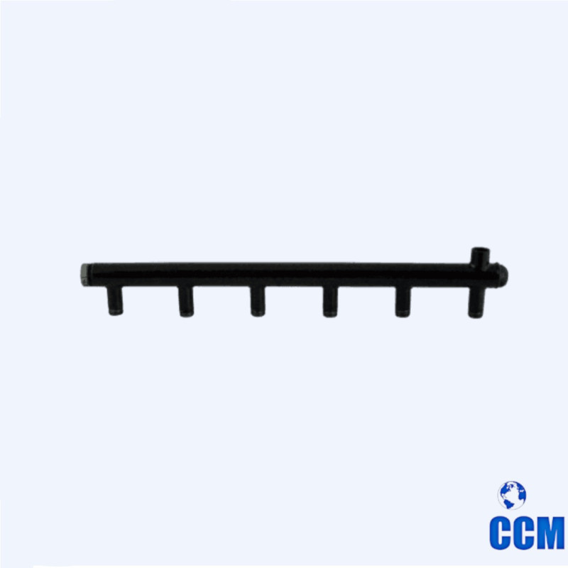 Коллектор этажный из черной стали Ду 32 1", 4х1/2" STc.105. 010104