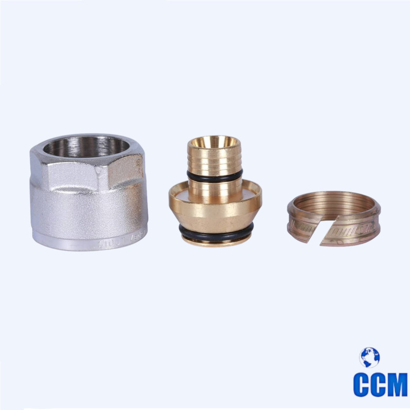 Фитинг компрессионный для труб PEX-AL-PEX 20х2,9х3/4 STOUT SFC-0026-202934