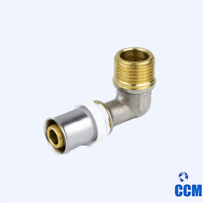 Угольник 90 МП пресс 16х1/2 НР (Comtec)