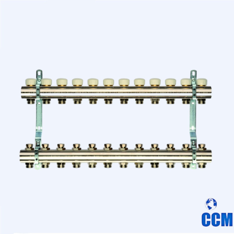 Группа коллекторная General Fittings (Itaty) 1" 3/4x12 без расходом, c конц, латунь 650093N100512U-1