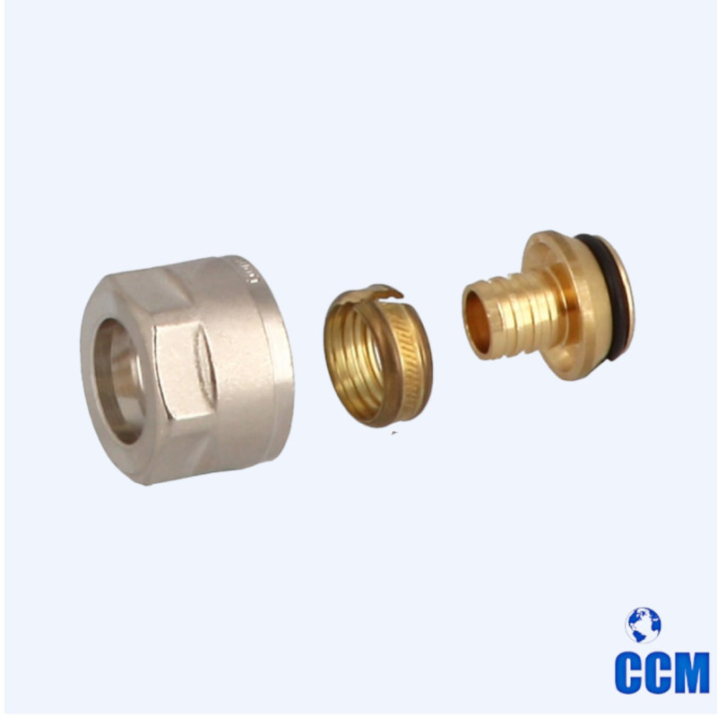 Фитинг компрессионный для труб PEX 16х2,0х3/4 евроконус GF 330080N051620A