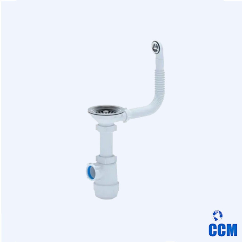 Сифон Ани Грот 3 1/2*40 с гибким переливом A0142S