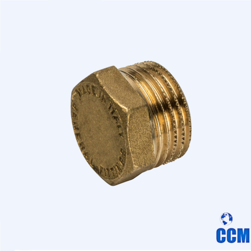 Заглушка латунная 1 1/2" НР STOUT SFT-0024-000112