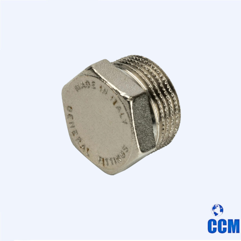 Заглушка нр 1/2" ник. GF 260040N040000A (10/300)