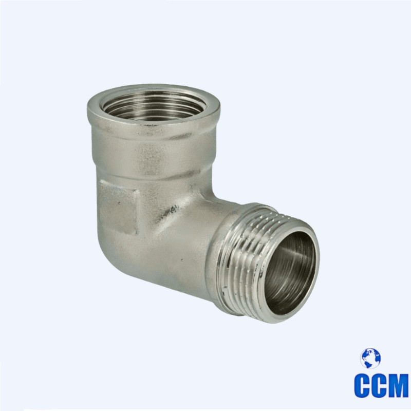Уголок вн/нр 1/2"х1/2" никел. VIER LFHN33