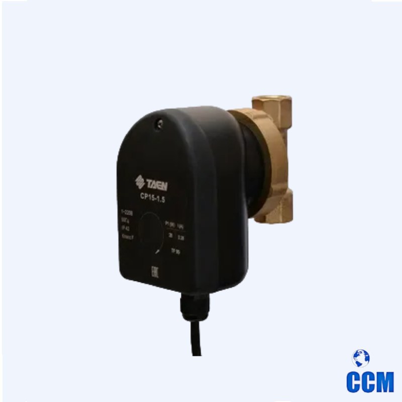 Насос цирк. TAEN CP15-1.5 (Ду 15, 220В, кабель 1,5м с евровил.) для ГВС рециркуляция CP15-1.5