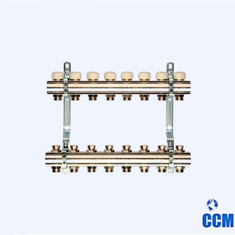 Группа коллекторная General Fittings (Itaty) 1" 3/4x6 без расходомеров, латунь 650093N100506U