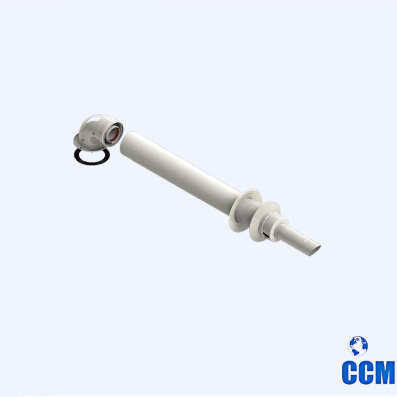 Комплект коаксиальный 60/100 L=0,75м УТДК K-C-02 (F) антилед (для ITALTHERM)
