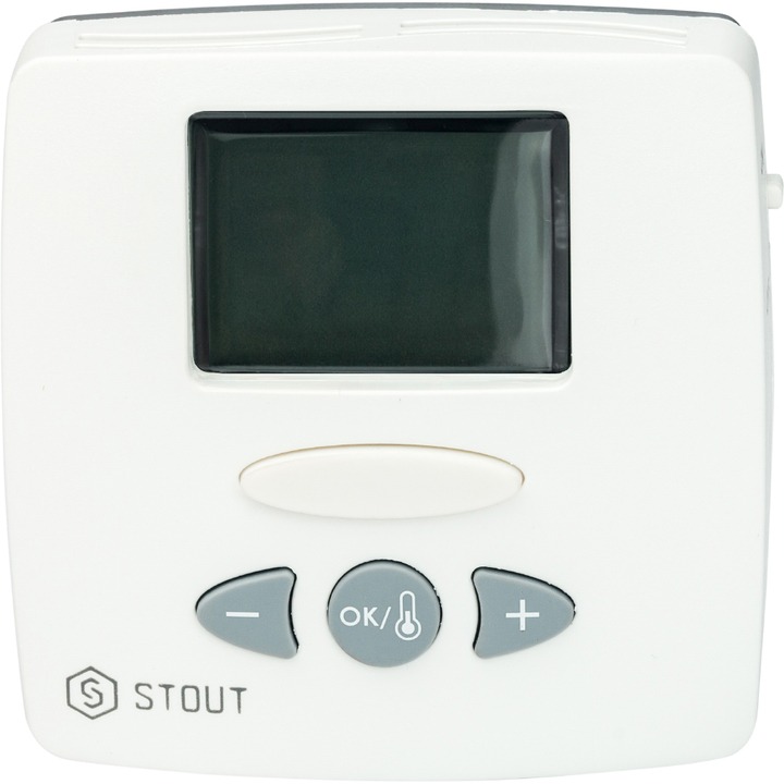Термостат комнатный эл. WFHT-LCD с выносным датчиком STOUT STE-0002-000015