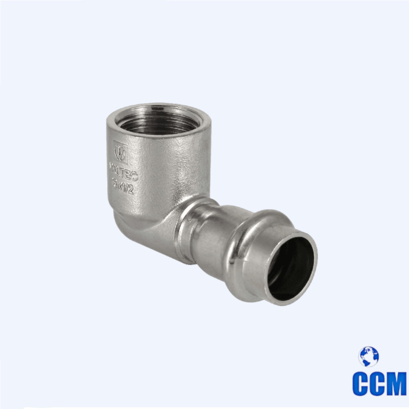 Угольник 90° с вн.р. нерж. сталь 18х1/2" VTi.952.I.001804