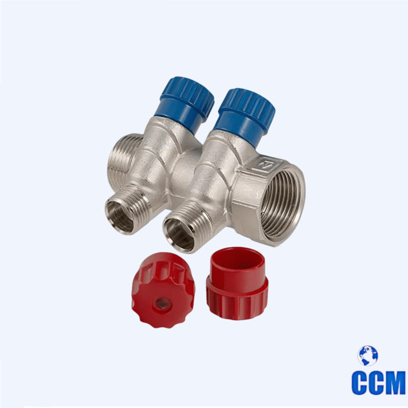 Коллектор 3/4 х 2 вых.1/2 нр рег. VTc.560.N.0502