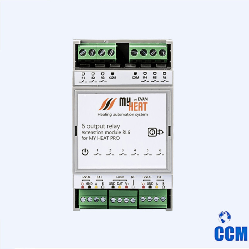 Блок расширения релейный MY HEAT RL6 (6291)