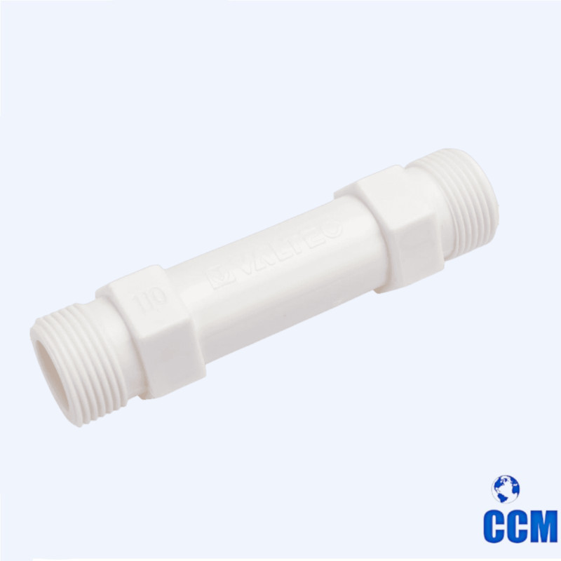Вставка ремонтная для счетчика воды DN15(3/4".110мм,нейлон) VTp.789.110.04