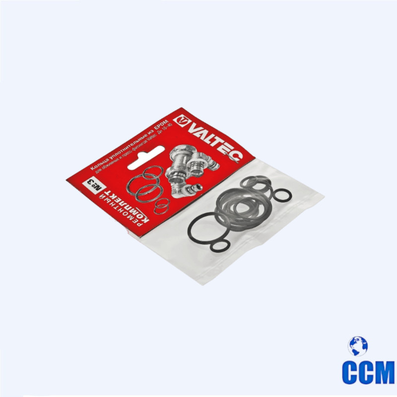 Набор №1 Кольца уплотн.из EPDM для обжимных и пресс-фитингов Дн16-40 VT.KIT.1.1640