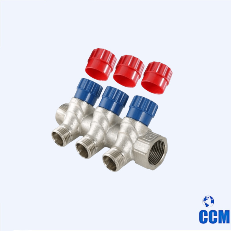 Коллектор 1", 3 x3/4E рег. VTc.560.NE.060503