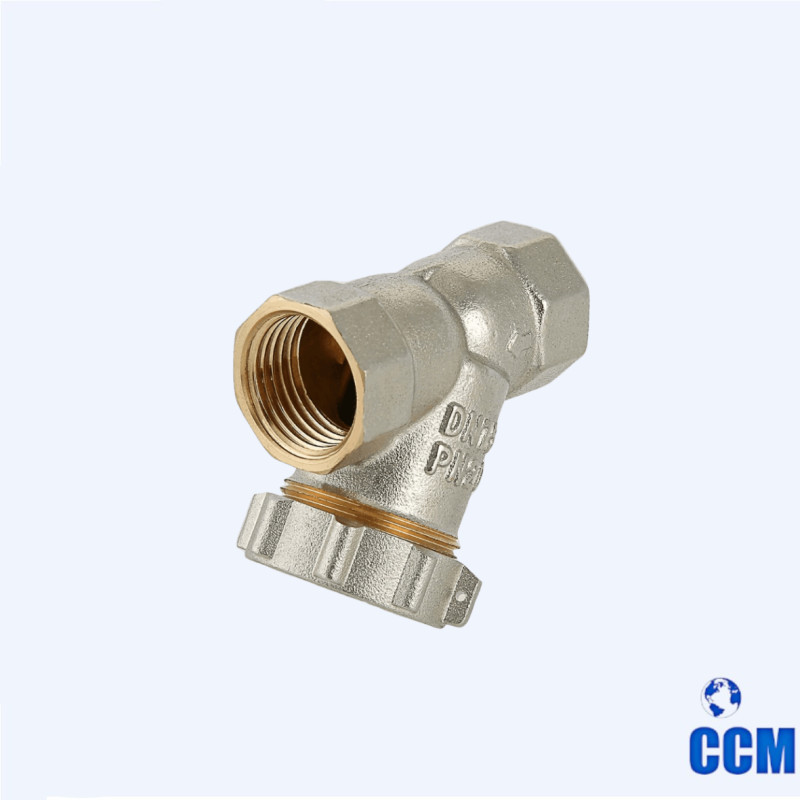 Фильтр косой сетчатый с заглушкой 1/2 VT.193.N.04