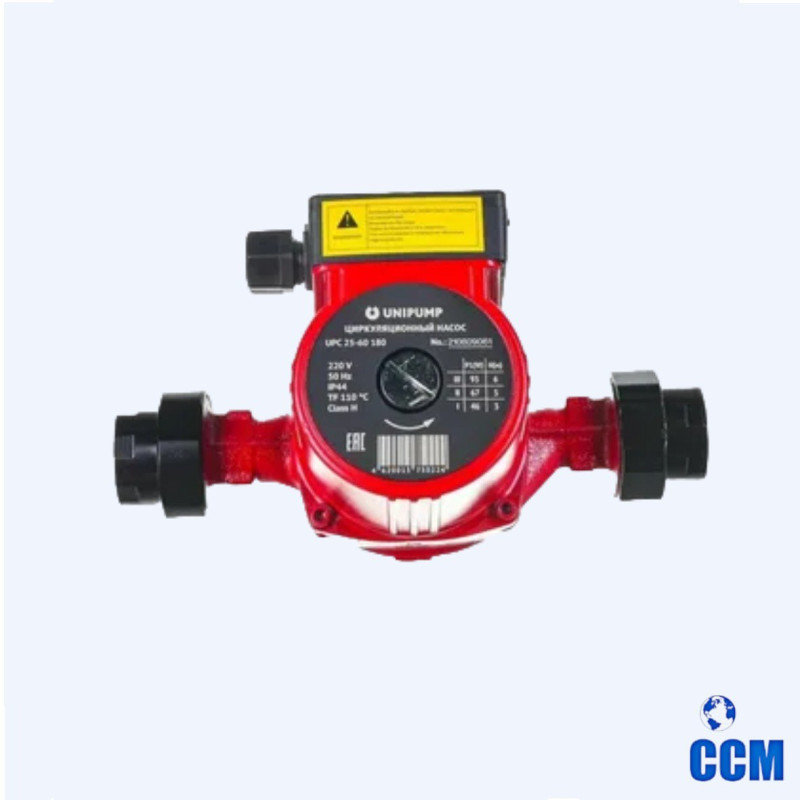 Насос UNIPUMP UPC 25-60 180 (отопл.) (с гайк.) 50058
