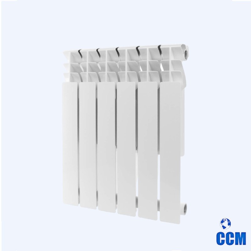 Радиатор алюминиевый Rommer Plus 500/96 6 сек (RAL9016) (RAL-3210-050006)