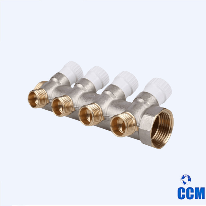 Коллектор распределительный 1", 4 отвода 1/2" STOUT SMB 6851 011204