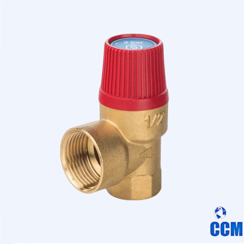 Клапан предохранительный STOUT 1/2" 3bar для систем отопления SVS-0001-003015