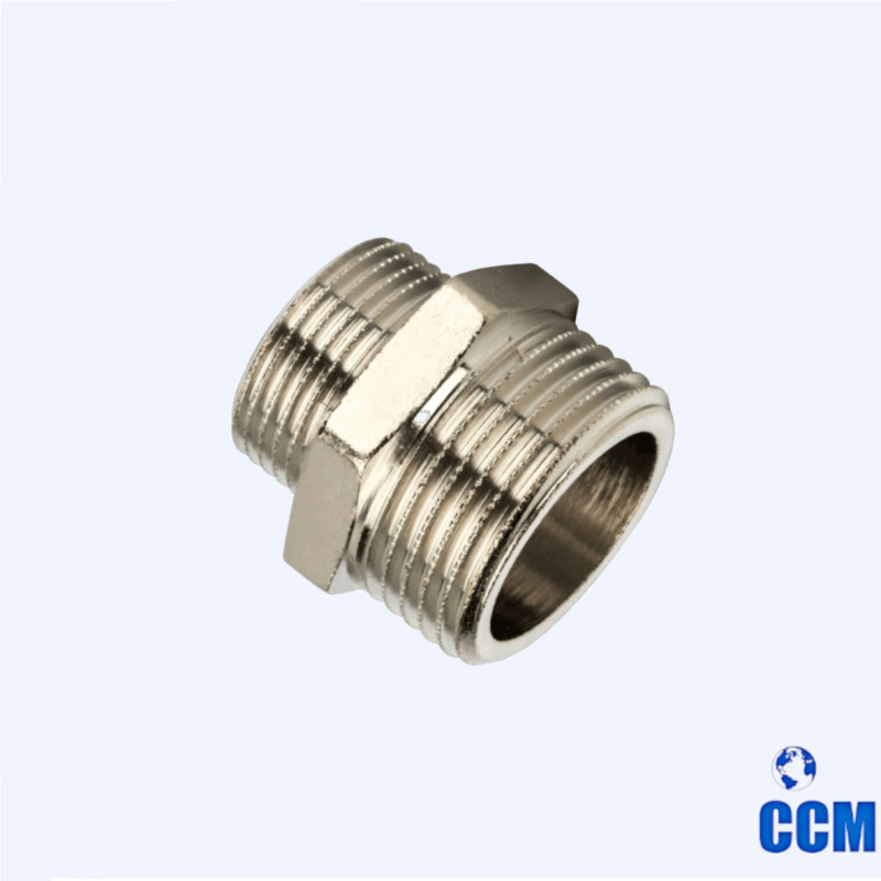 Бочонок перех. нр/нр 1/2"х3/4" НИКЕЛЬ VIER SHN34