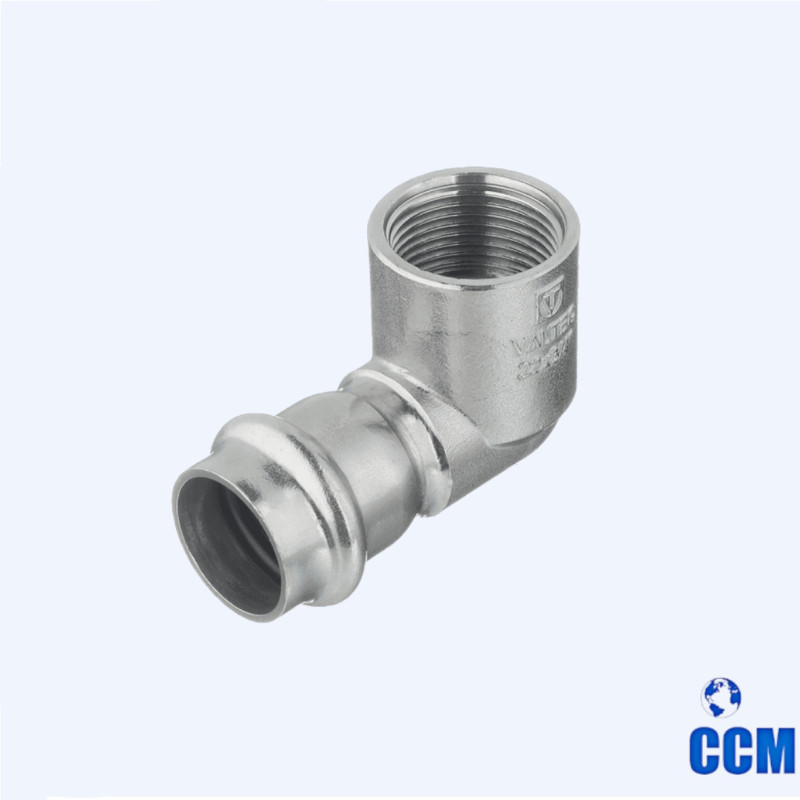 Угольник 90° с вн.р. нерж. сталь 18х3/4" VTi.952.I.001805