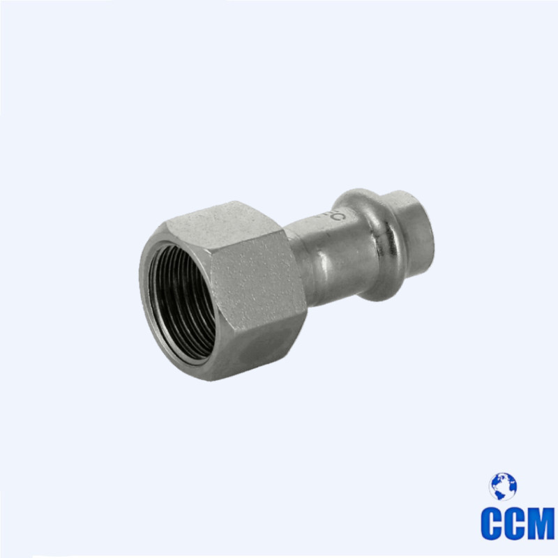 Соединитель нерж. сталь с вн.р. 15х1/2" VTi.902.I.001504