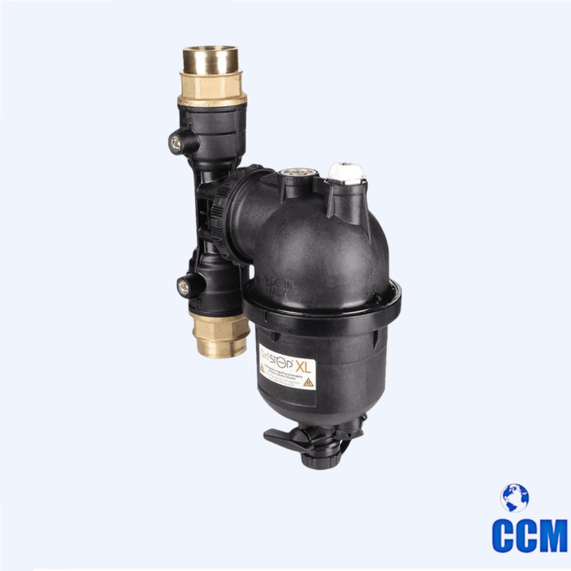 Фильтр-дешламатор с пластиковым корпусом (Dirstop XL, модель 2022), 1 1/4" VT.382.BX.07