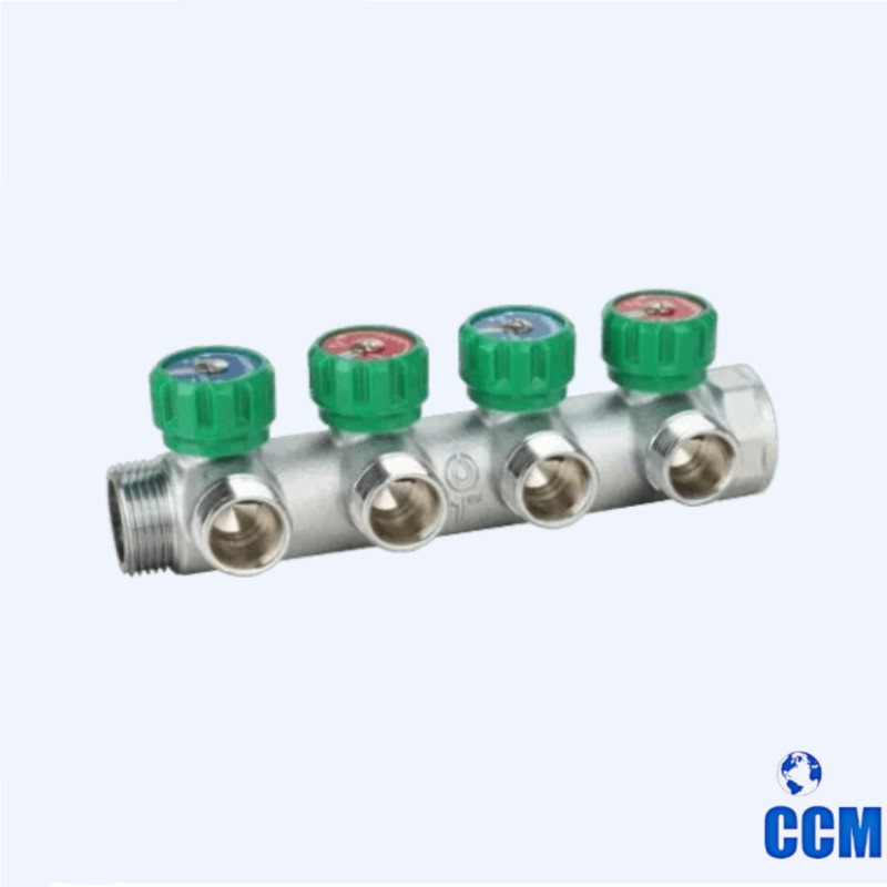 Коллектор 100403 (д42.3) вн-нр, 1 1/4", 3х3/4" STc.110