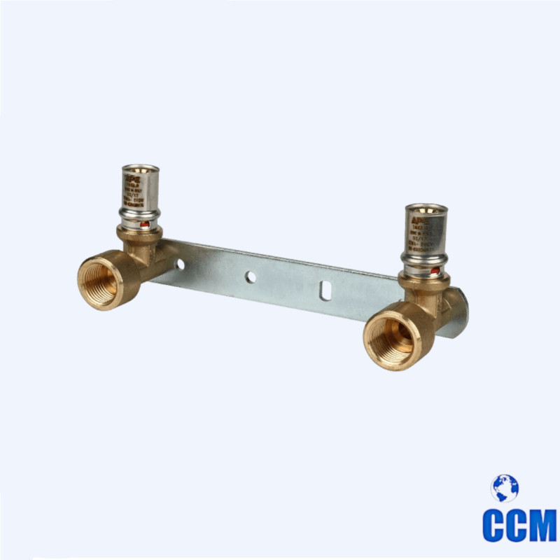 Планка настенная для смесителя 1/2"х20 STOUT для МП труб прессовой SFP-0013-001220