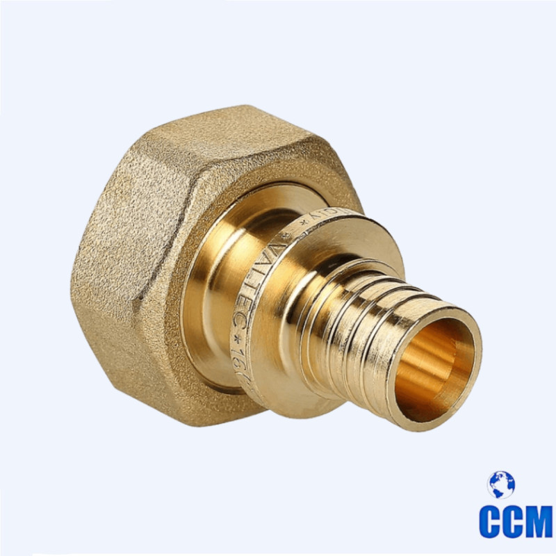 Соединитель надвижной с накидной гайкой EUROCONUS 20(2,8) х 3/4"EC VTm.422.GE.002005