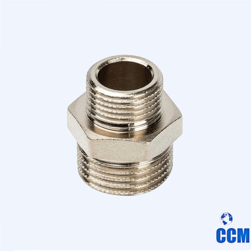 Бочонок перех. нр/нр 1/2"х11/2" НИКЕЛЬ VIER SHN73