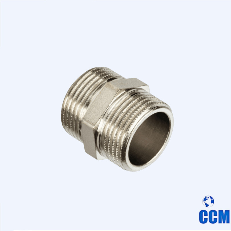 Бочонок нр/нр 1/2"х1/2" НИКЕЛЬ VIER SHN33