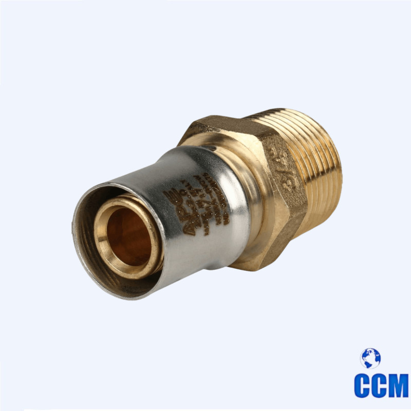 Переходник STOUT с наруж.рез. 3/4"х20 для МП труб прессовой SFP-0001-003420