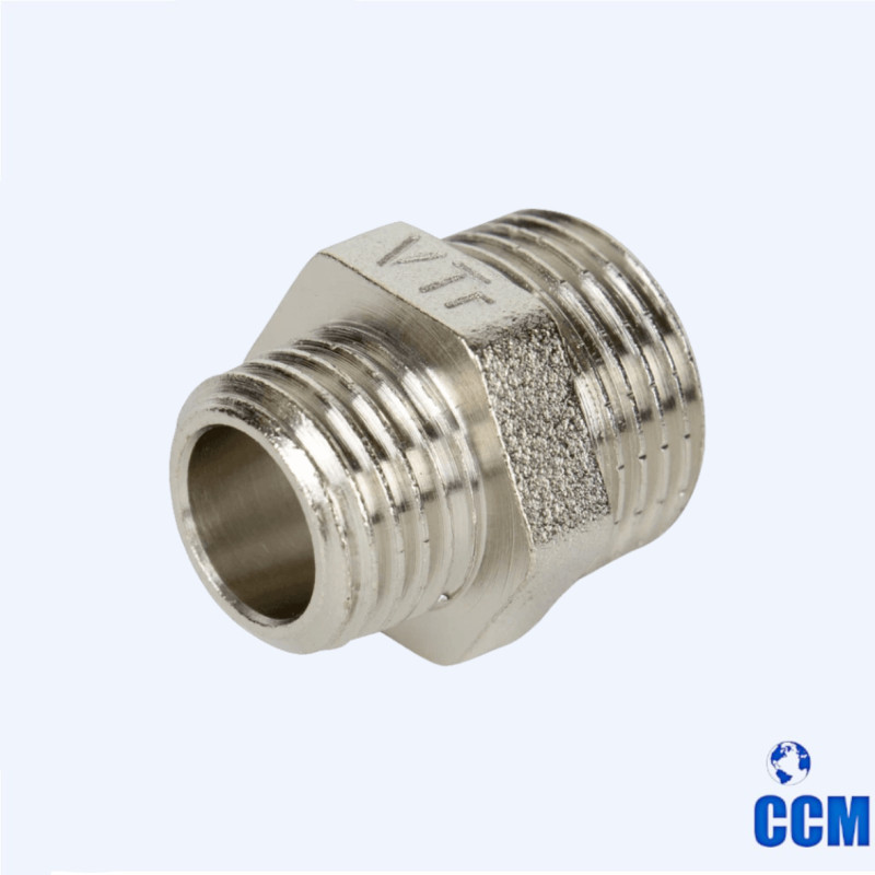 Ниппель переходной 3/8"х1/4" нр/нр VTr.580.N.0302