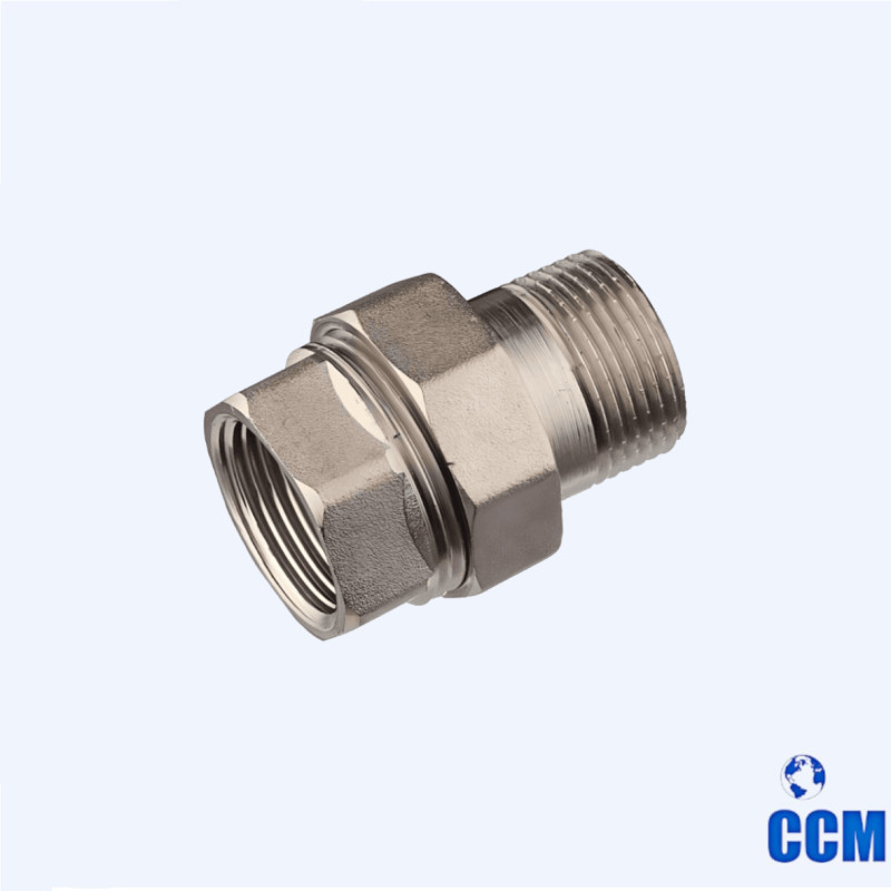 Соединение вн/нр американка под прок. 1 1/2" НИКЕЛЬ VIER HJSN77