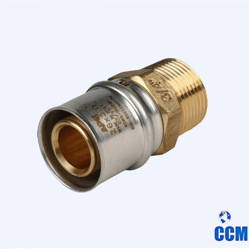 Переходник STOUT с наруж.рез. 3/4"х26 для МП труб прессовой SFP-0001-003426