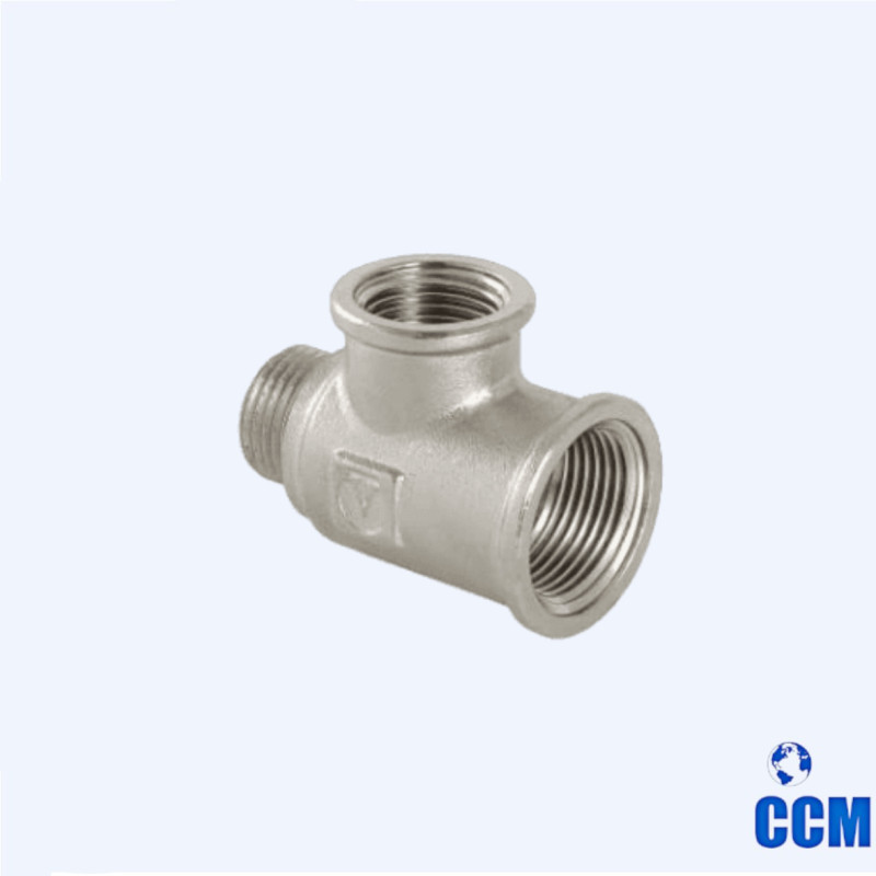 Тройник с переходом на нар.р. 3/4"х1/2"х3/4" вн-вн-нр VTr.134.RN.050405